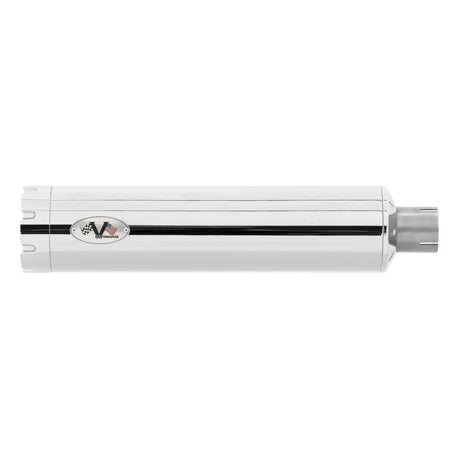 V Performance, Revolver 80mm slip-on muffler set. Chrome Item No: 708863