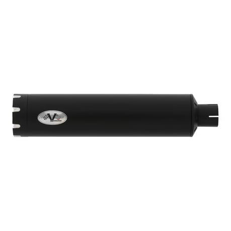 V Performance, Revolver 80mm slip-on muffler set. Black Item No: 708864