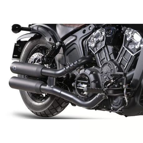 V Performance, Chubby 90mm slip-on muffler set. Black Item No: 708865