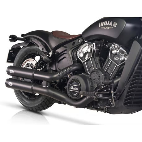 V Performance, Revolver 90mm slip-on muffler set. Black Item No: 708868