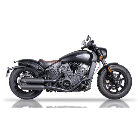V Performance, Chubby 90mm slip-on muffler set. Black Item No: 708871