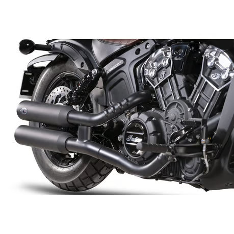 V Performance, Chubby 90mm slip-on muffler set. Black Item No: 708871