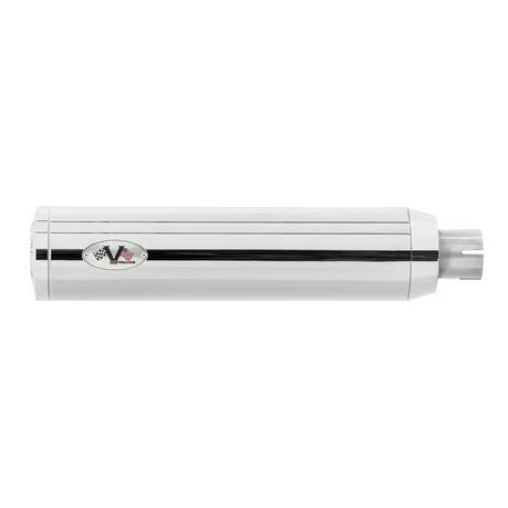 V Performance, Chubby 90mm slip-on muffler set. Chrome Item No: 708872