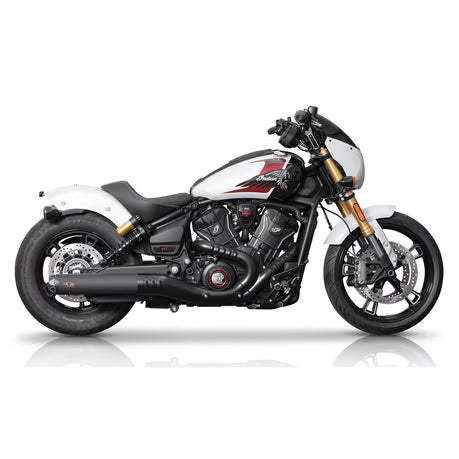 V Performance, Rebel slip-on muffler. Black Item No: 708874