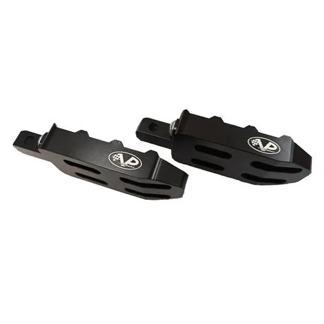 V Performance, rider foot peg set. Black Item No: 708878
