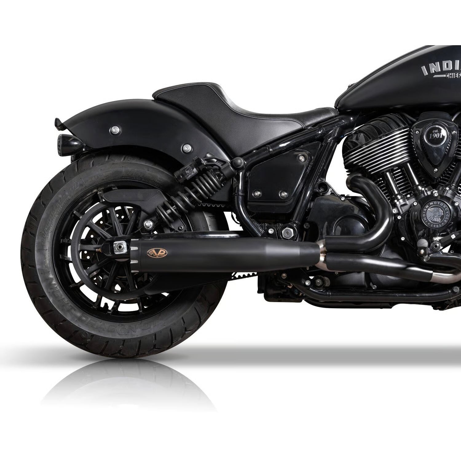 V Performance 2-1 Exh System Revolver Black Euro 5 Item No: 708883