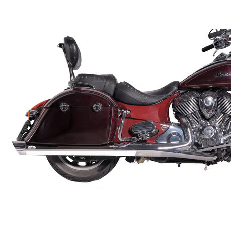 V Performance, 100mm Banger slip-on muffler set. Chrome Item No: 708885
