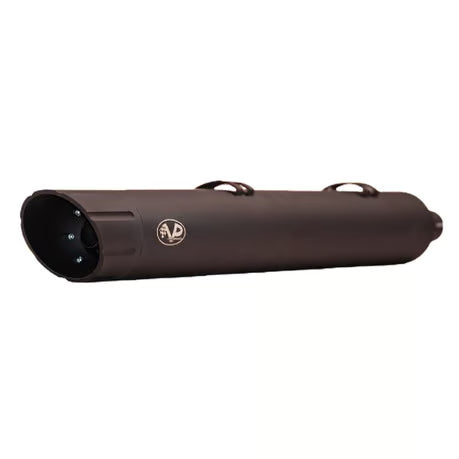 V Performance, 100mm Banger slip-on muffler set. Black Item No: 708889