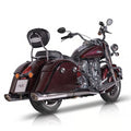 V Performance, 100mm Banger slip-on muffler set. Chrome Item No: 708888