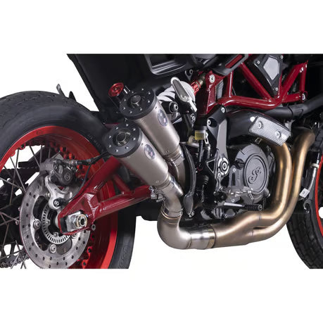 V Performance, Thunder slip-on muffler set for FTR. Titanium Item No: 708890