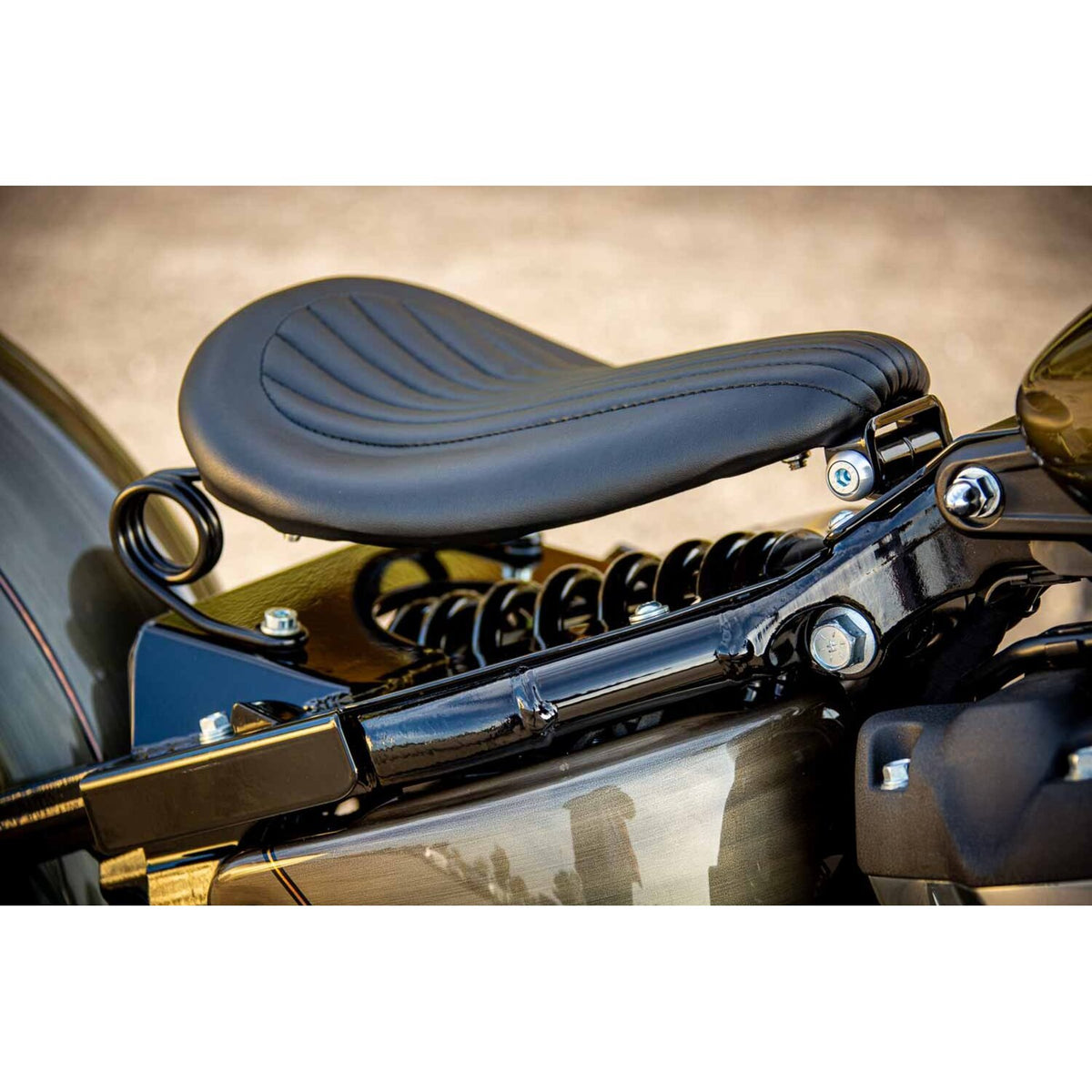 Rick's Bobber-solosædekit, sort