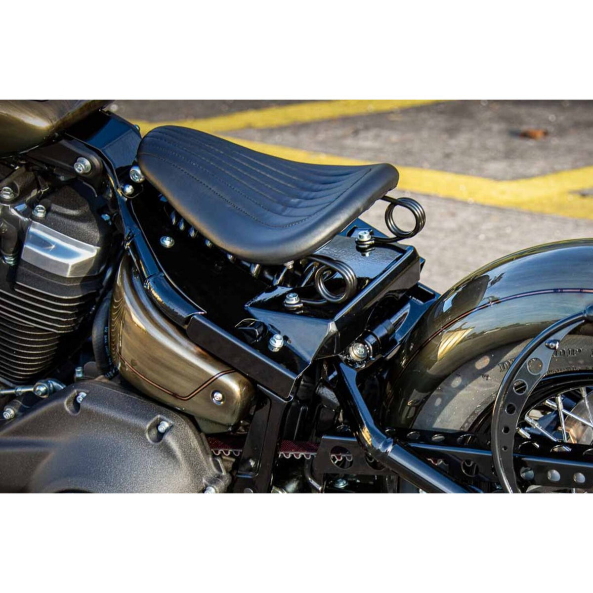 Rick's Bobber-solosædekit, sort