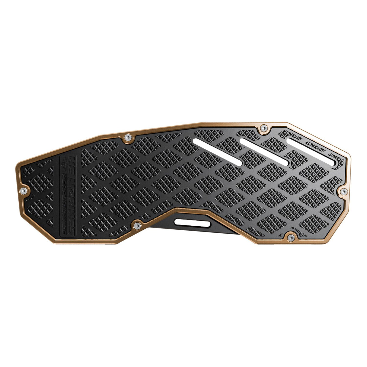 HeinzBikes Performance fodplader, sort/bronze