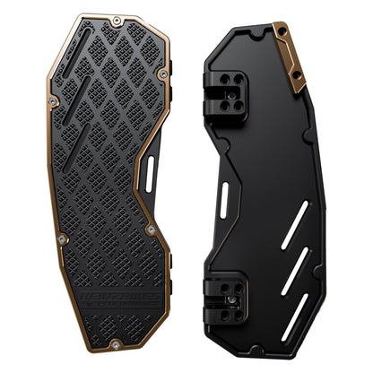 HeinzBikes Performance fodplader, sort/bronze