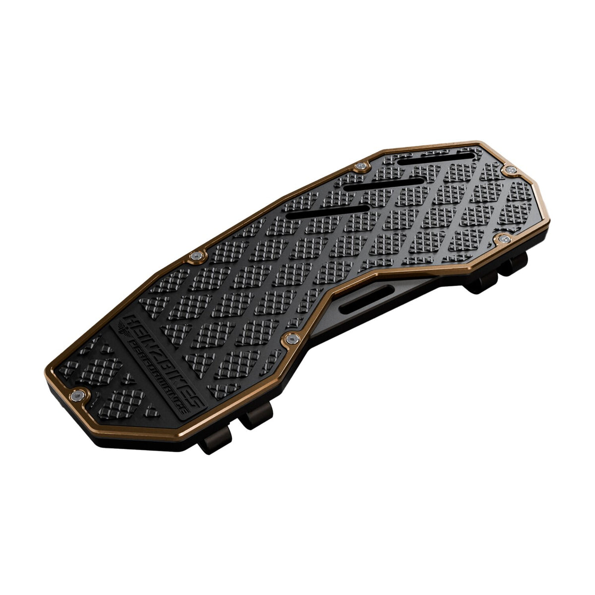 HeinzBikes Performance fodplader, sort/bronze
