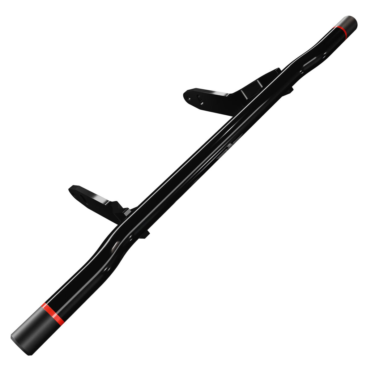 HeinzBikes Performance crash bar – sort med rød ring