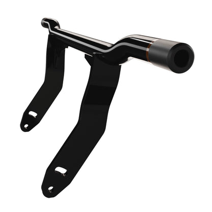 HeinzBikes Performance crashbar – sort med bronzefarvet ring
