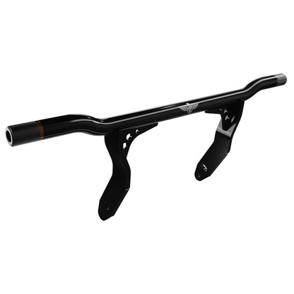 HeinzBikes Performance crashbar – sort med bronzefarvet ring