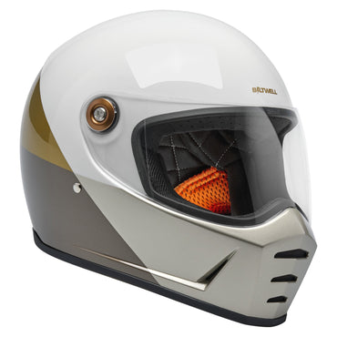 Biltwell Lane Splitter hjelm – Intersection Gold/Silver/Bronze