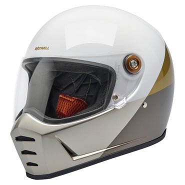 Biltwell Lane Splitter hjelm – Intersection Gold/Silver/Bronze