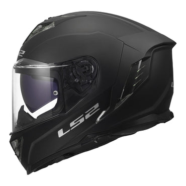 LS2 Storm III hjelm, ensfarvet mat sort