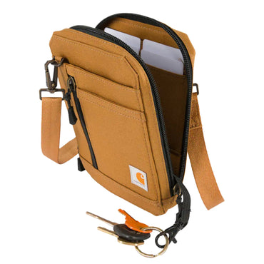 Carhartt Nylon Duck Crossbody-pung – brun