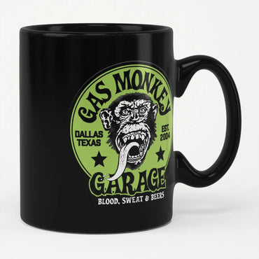 Gas Monkey Garage GMG-mug – grøn