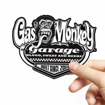 GMG Built Since 2004-klistermærke – Gas Monkeys Garage