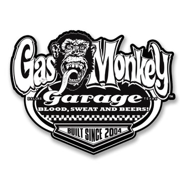 GMG Built Since 2004-klistermærke – Gas Monkeys Garage