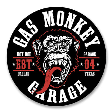 Gas Monkey Garage rundt klistermærke