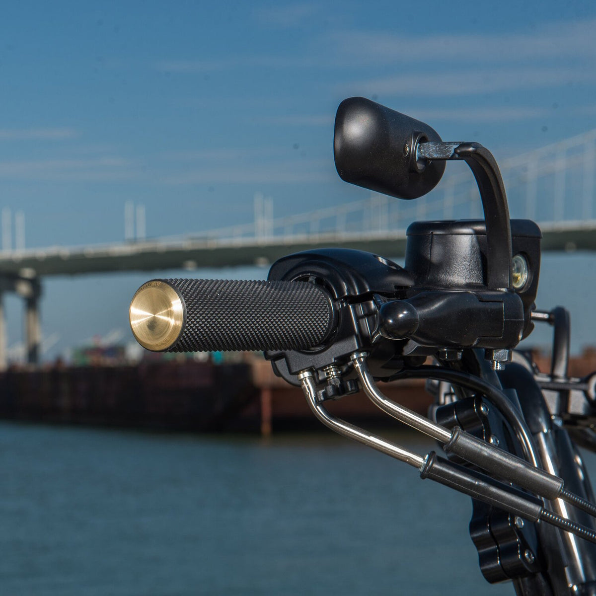 Arlen Ness Knurled Grips Gen 2 e-Throttle – messing