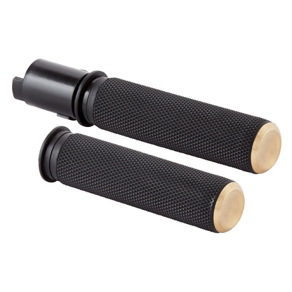 Arlen Ness Knurled Grips Gen 2 e-Throttle – messing