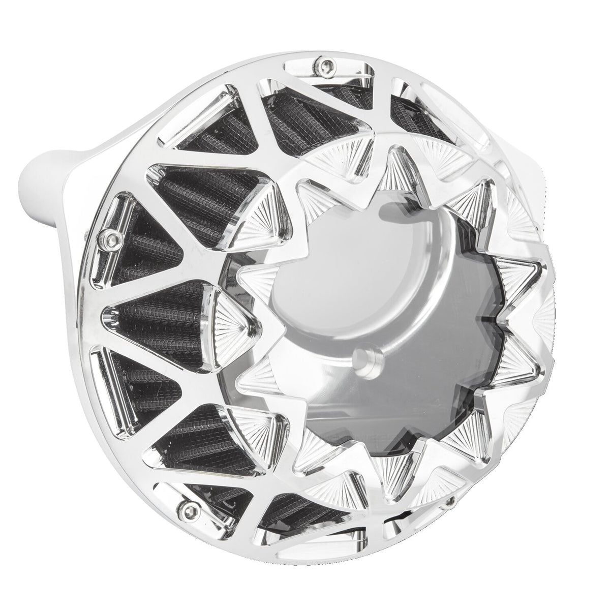Arlen Ness Crossfire luftfilter, krom