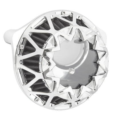 Arlen Ness Crossfire luftfilter, krom