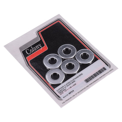 Colony forkromede flade skiver 1/2"