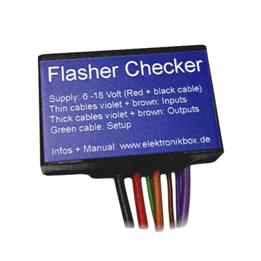 Elektronikbox Flash Checker til blinklys