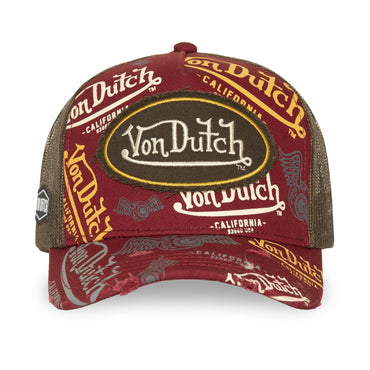 Von Dutch Café kasket – bordeaux