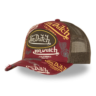 Von Dutch Café kasket – bordeaux