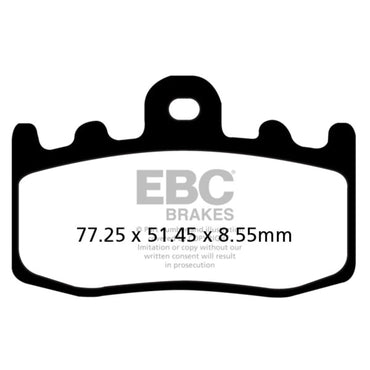 EBC Double-H Sinterede Bremseklodser