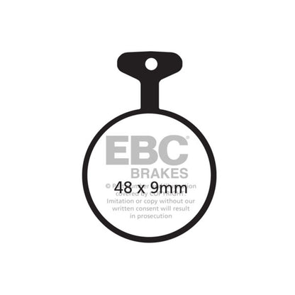 EBC organiske bremseklodser