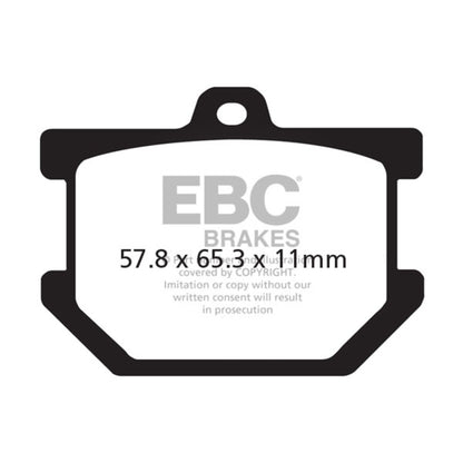 EBC V-Pad semi-sinterede bremseklodser