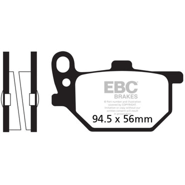 EBC V-Pads semi-sinterede bremseklodser