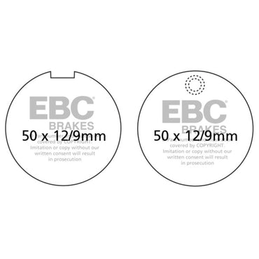 EBC organiske bremseklodser