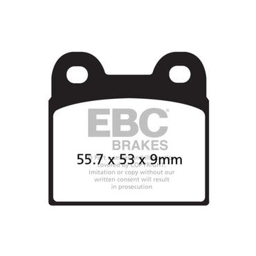 EBC organiske bremseklodser – 8110539
