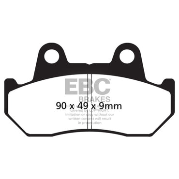 EBC V-Pads semi-sintered bremseklodser