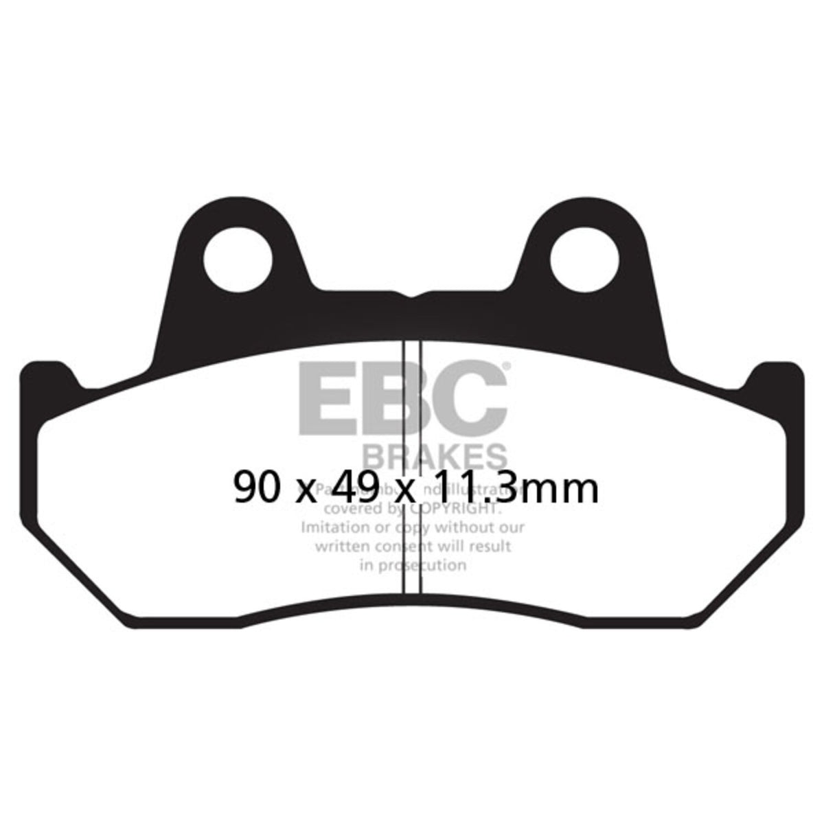 EBC Double-H sinterbremseklodser