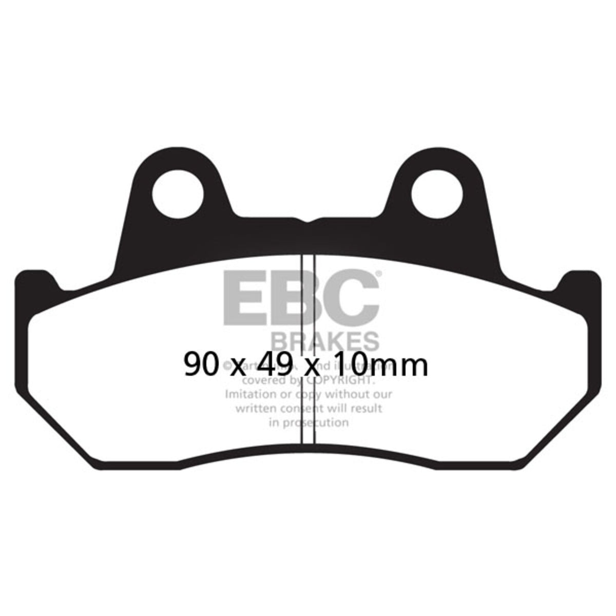EBC V-Pad semi-sinterede bremseklodser