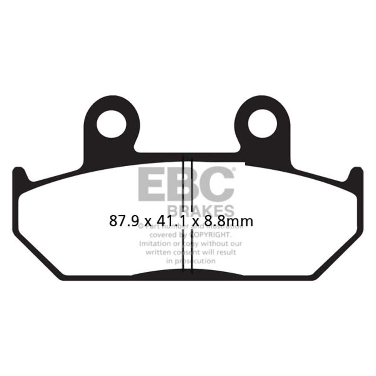 EBC Double-H sinterbremseklodser – par