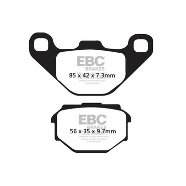 EBC organiske bremseklodser