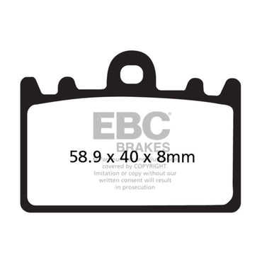 EBC organiske bremseklodser